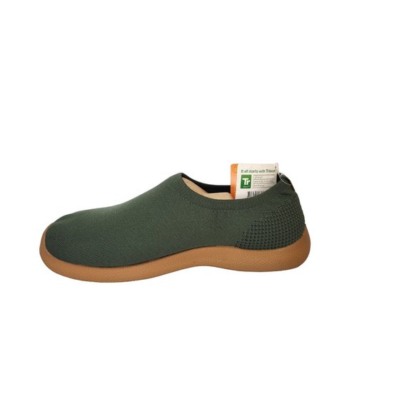 SoftScience The Tradewind Men's Slip On Athleisure Shoes - Sage & Tan Sole - Picture 5 of 13